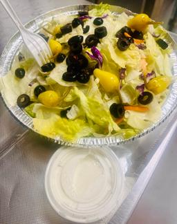 Garden Salad with a Ranch Dressing